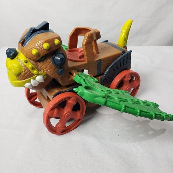 Fisher Price Imaginext Dragon Wagon Transforms into Dinosaur EUC - Picture 2 of 7